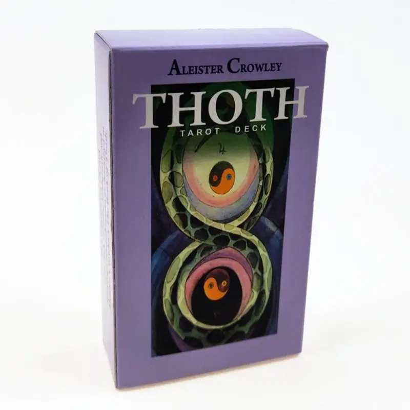 

Hot Selling Tarot Board Game Card Full English HD Animation Portable Playing Board divination Game Thoth tarot