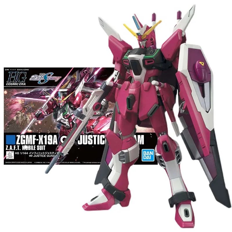 Anime Figures Hg Infinite Justice Mobile Suit Gunpla Action 