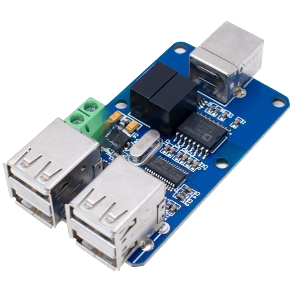 Фото USB-изолятор 1500В, модуль ADUM3160 - плата защиты от перенапряжения, изоляция USB-USB с поддержкой USB2.0 12 Мбит/с №3