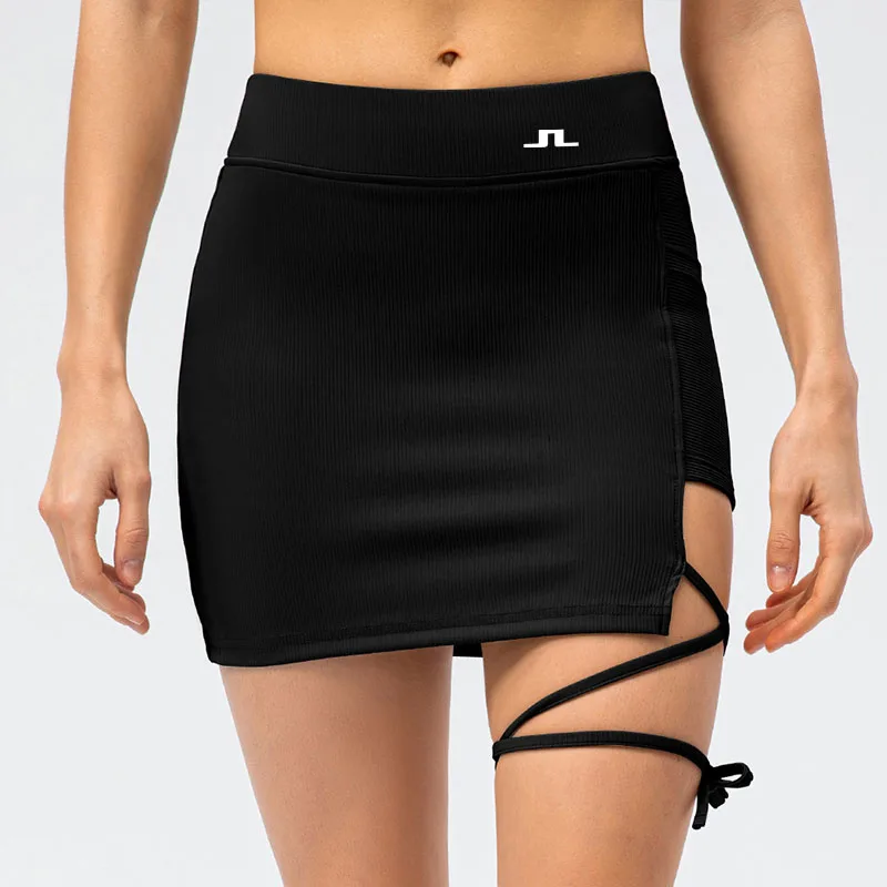 

Golf Skirts Women Sports Golf Pleated Skirt Fitness Shorts High Waist Athletic Quick Dry Running Golf Short