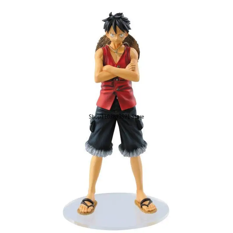 Фото Оригинальные фигурки Bandai DS Scene ONE PIECE 3-го сезона: Усопп и Монки Д. Луффи, коллекционные модели для декора рабочего стола №3