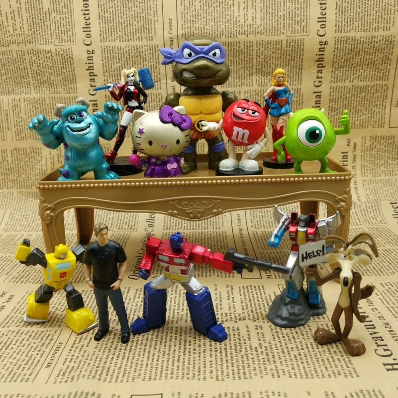 

Подлинная фигурка котенка JADA Helloa, украшения, аксессуары, ролевая игра, настольное украшение, детский подарок