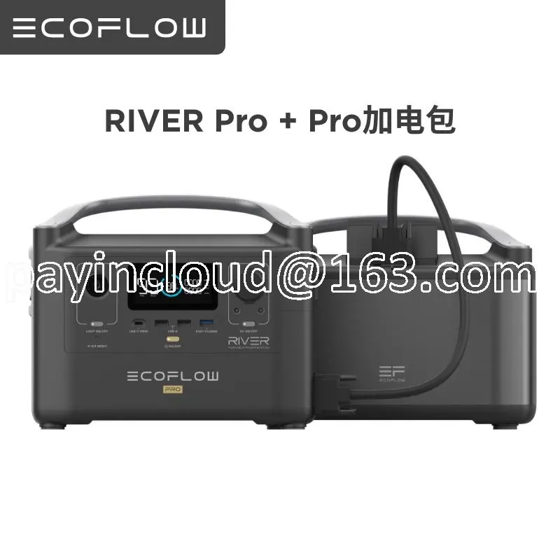 

Портативная электростанция ECOFLOW RIVER Pro POWER-UP PKG, 200000 Вт-ч