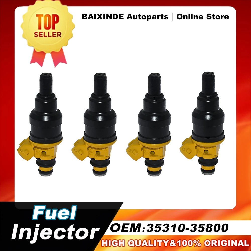 

4PCS OEM 9250930020 35310-35800 3531035800 Fuel Injector Nozzle For Hyundai New Original Auto Car Accessories