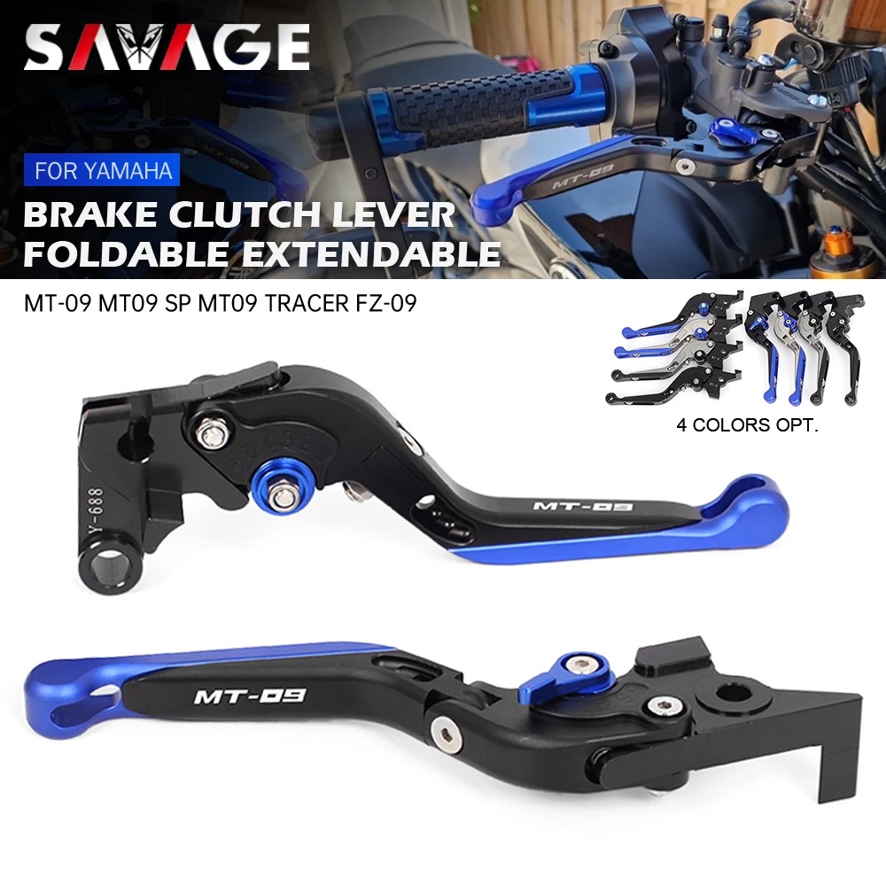 2021 MT-09 Folding Brake Clutch Levers For YAMAHA MT09/SP 20