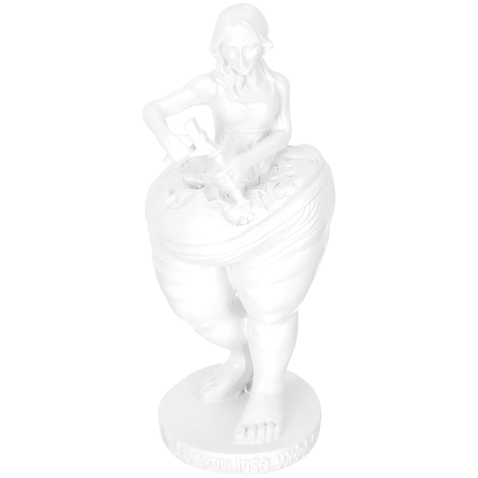 

Indoors Decoration Woman Figurines Gift Option Resin Statue Artistic Home Items