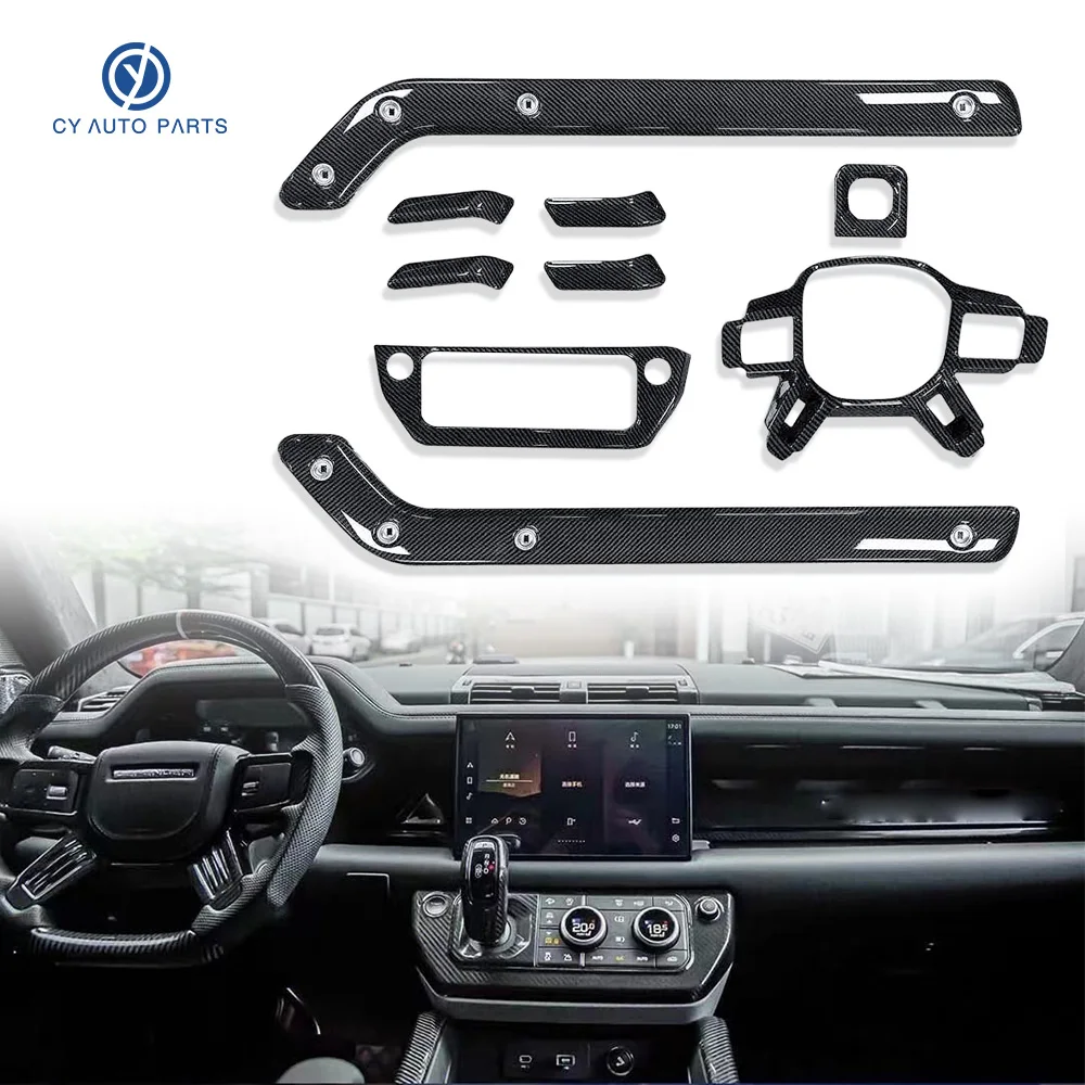 Украшение для приборной панели из настоящего углеродного волокна