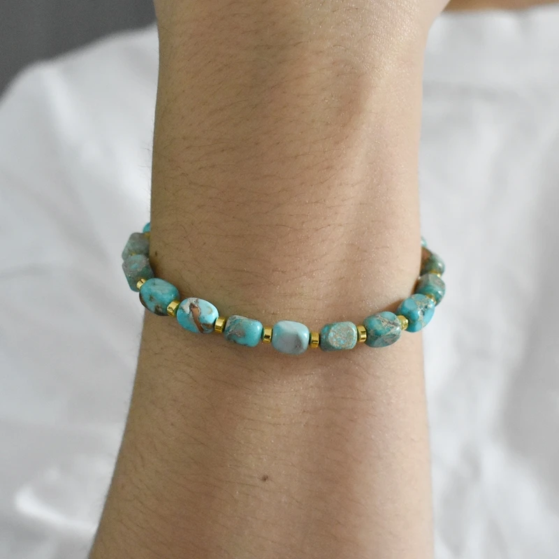 Рейки Исцеление Императорский Камень Браслет Женщины Медитация Ювелирные