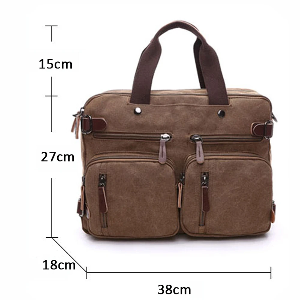 Рисунок 2 - Мужской Холщовый кожаный портфель