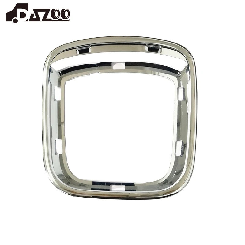 

Кронштейн для VW POLO Chrome Maunal рамка для рычага переключения передач, круглая ручка переключения передач, базовая отделка, круг 2011-2013 2014-2018 6RD 711 113