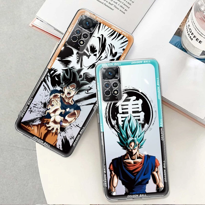 

Capa For Xiaomi Redmi Note 9S 7 8 9 10 11 12 4G 5G Pro 11T 10S NOTE11 10Pro 8T Coque Case Dragon Ball Z Goku Manga