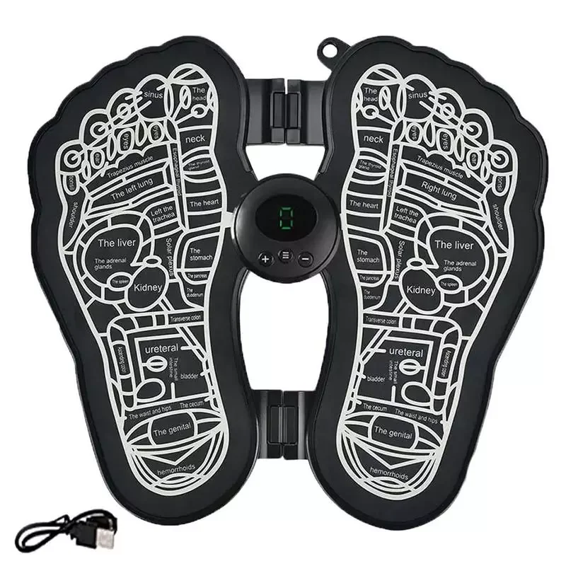 

NEW2023 Foot Circulation Mat EMS Foot Stimulator Massager Foot Relief Massage Tool For Men Women Foot Trainer Accessories
