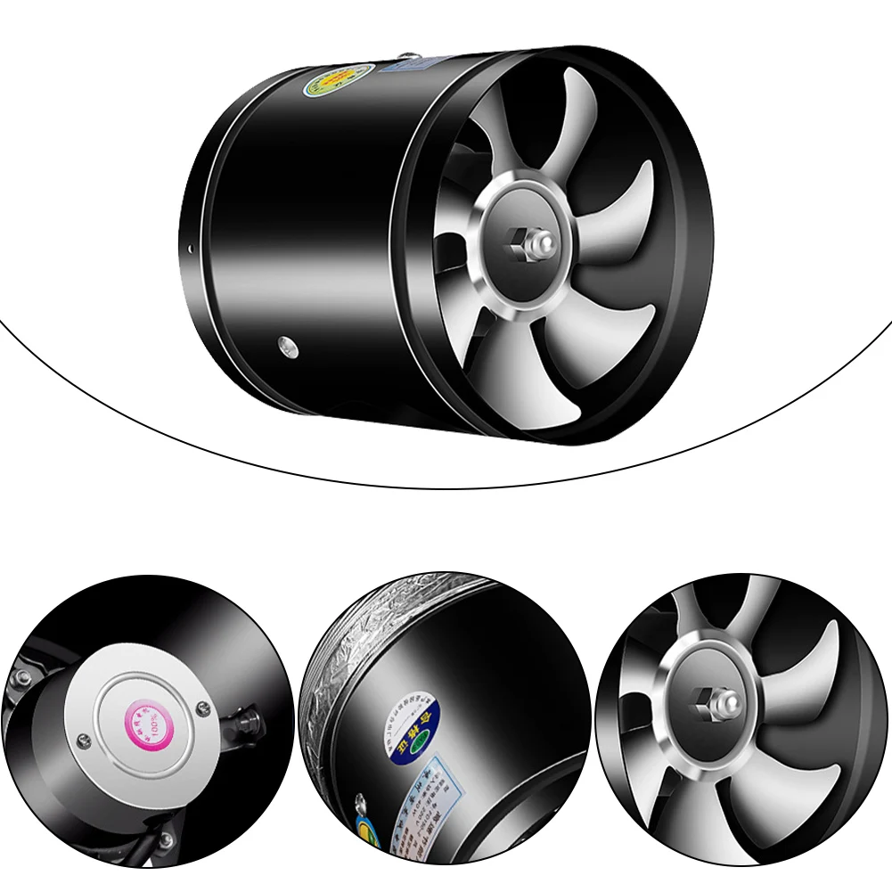 Вытяжной вентилятор для ванной 4/6/8 дюймов 2800 об/мин