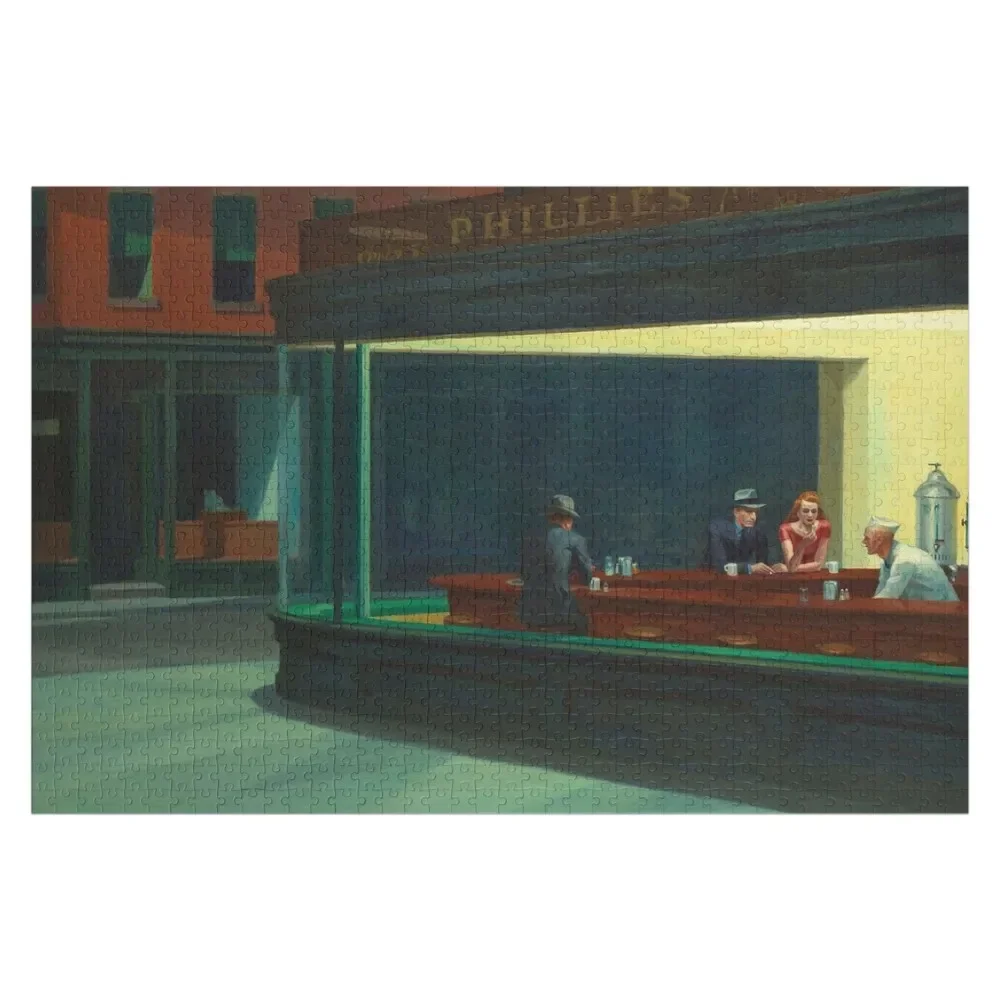 Эдвард Хоппер - Пазл Nighthawks Персонализированные игрушки Детская игрушка с