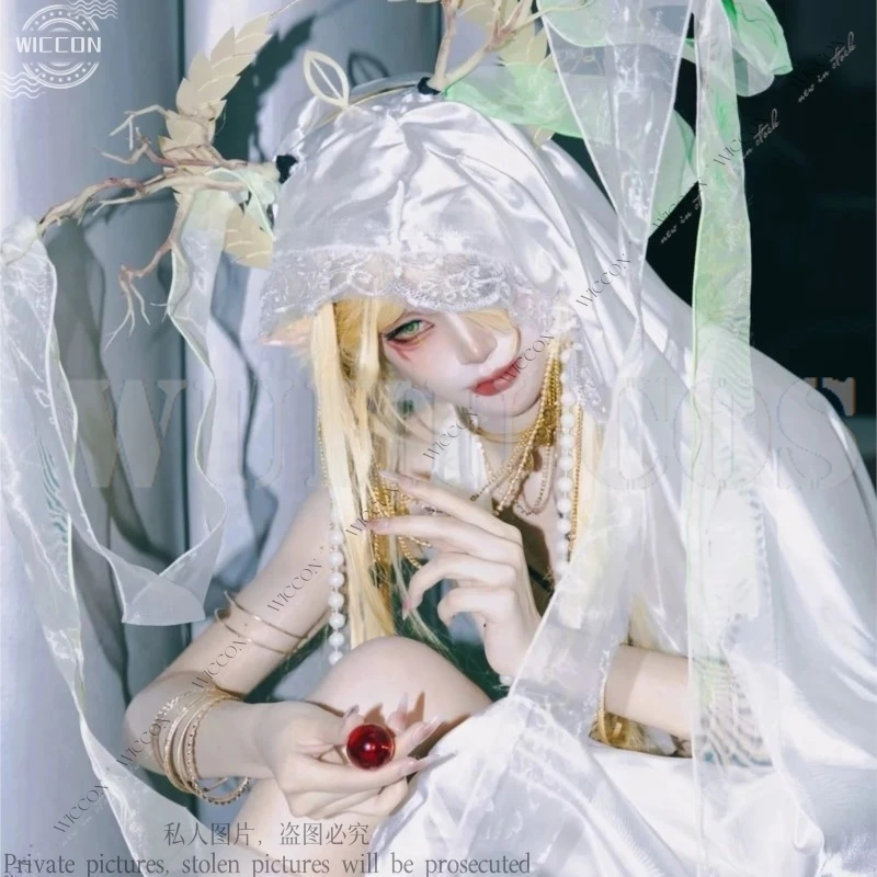 Yaoshi Xianzhou Косплей Костюм Парик 80 СМ Honkai: Star Rail Fecund Aeon Хэллоуин Вечеринка Ролевая