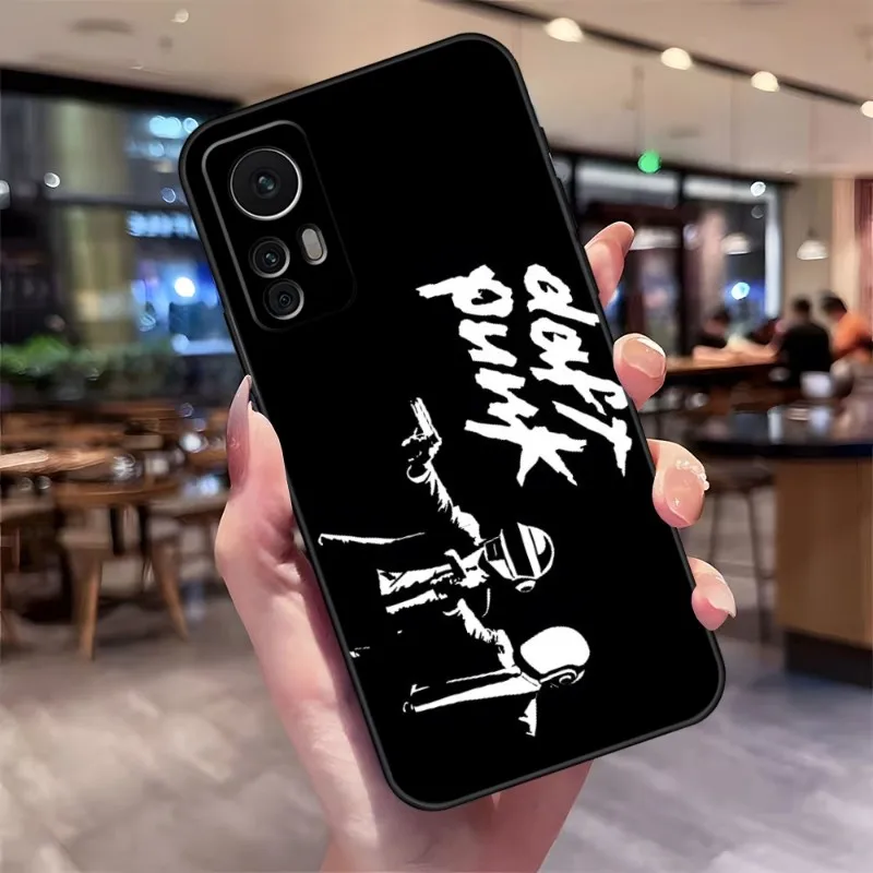 Rock Music Daft Punk Helmet Phone Case Luxury Design For Redmi 9 9A 7A 10 8A 10A 8 Note 11 10S 7 11S Plus POCO X3 Pro Covers images - 6