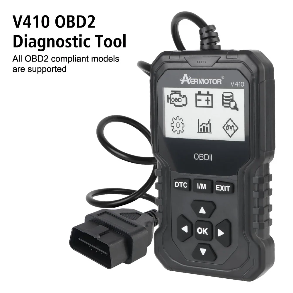 Автомобильный диагностический сканер OBD2 тестер кодов инструмент для
