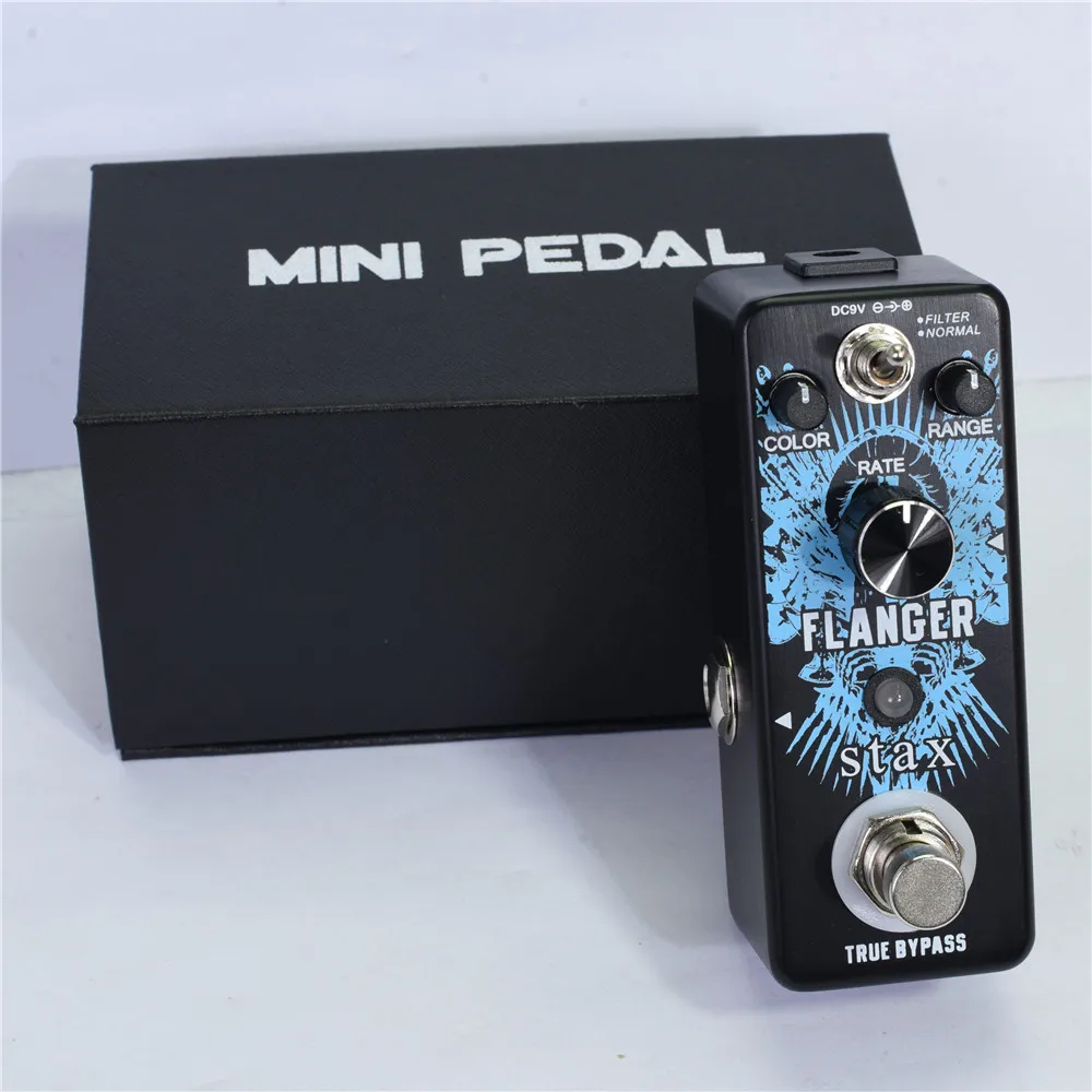 Stax LEF-312 Pure Analog Flanger Guitar Effect Pedal with Static Filtering True Bypass Guitar Accessories Stax LEF-312