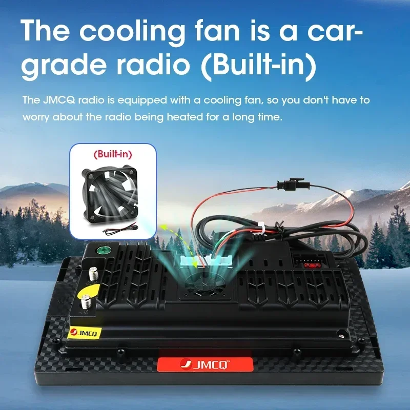 Магнитола JMCQ для Toyota Corolla Verso AR10 2004-2009 мультимедийный проигрыватель на Android 12 с 9