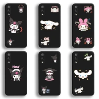 my melody kuromi cinnamoroll phone case for huawei honor 30 20 10 9 8 8x 8c v30 lite view 7a pro