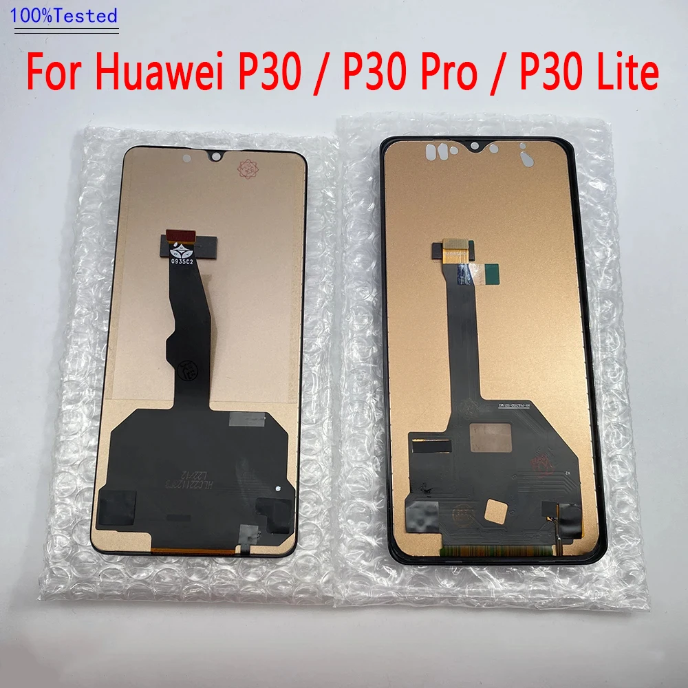 

Высококачественный TFT-дисплей для Huawei P30 Pro P30Lite, ЖК-дисплей, сенсорный экран, дигитайзер, замена в сборе, ЖК-экран без рамки