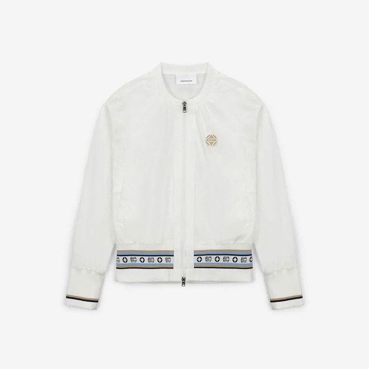 South Korean Original SOUTHCAPE Golf Apparel Women's 23 Spring/Summer/Autumn Golf Women's Round Neck Jacket Book Coat