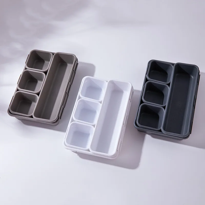 8PCs Home Drawer Organizer Box Storage Trays Box Office Storage Kitchen Bathroom Cupboard Jewelry Makeup Desk Organization Home