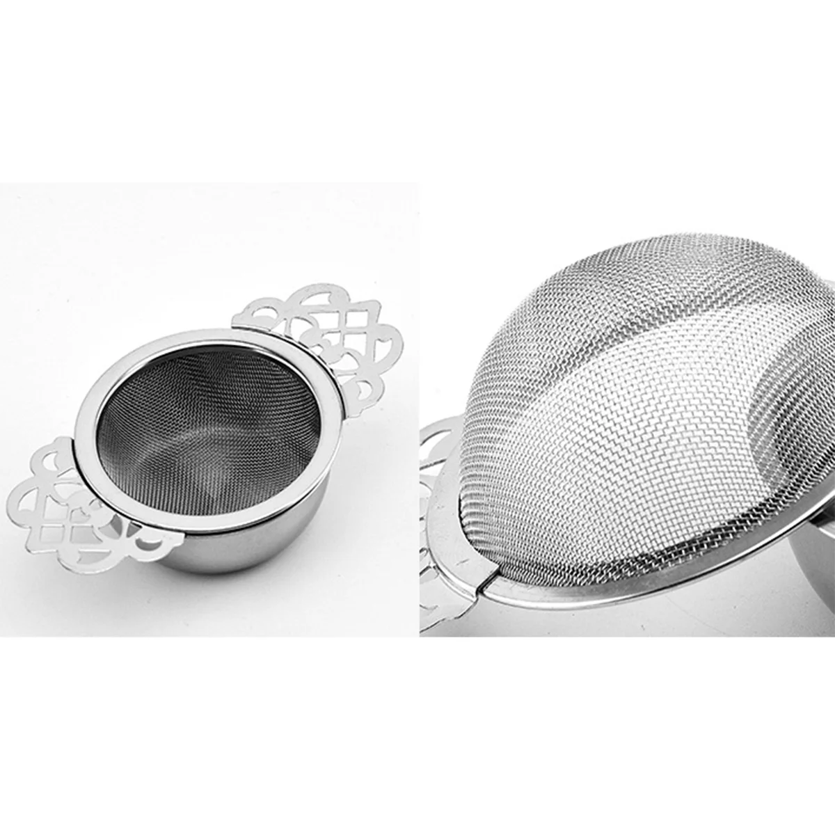 2 шт. ситечко для чая фильтр из нержавеющей стали заварки домашнего чайного