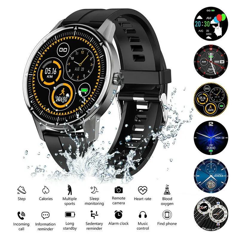 

R8 умные часы фитнес-трекер Спортивный Браслет Водонепроницаемый для iPhone iOS Android