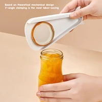 bottle can opener effortless v shape non slip versatile manual kitchen tools easy to twist off caps portable lid opener