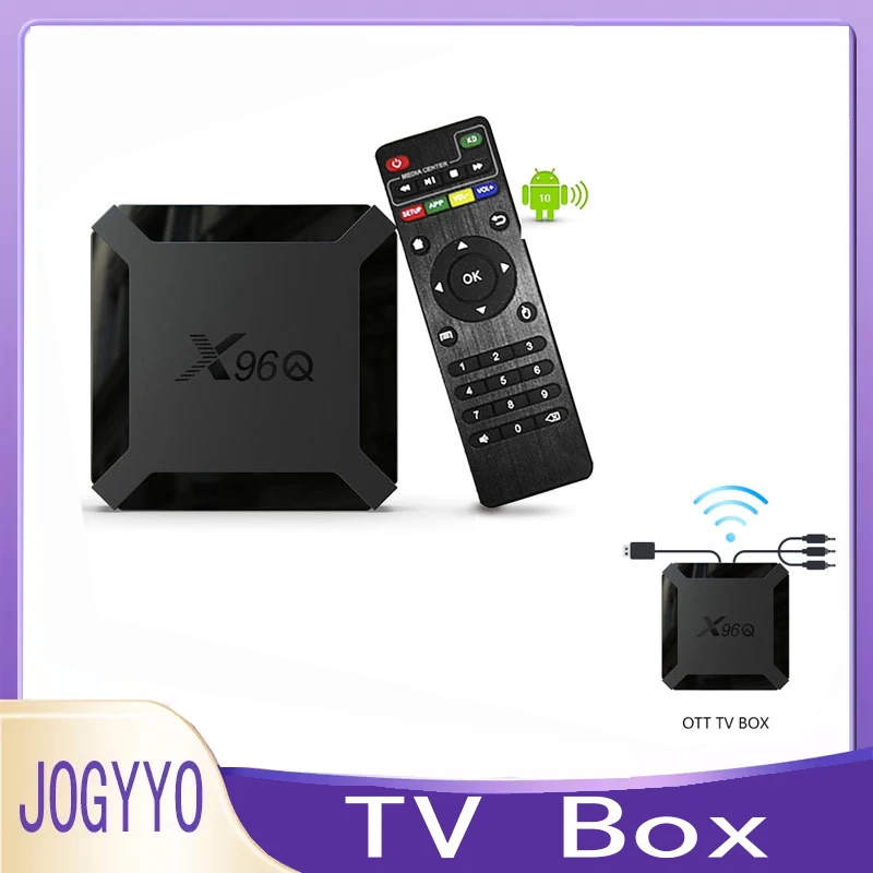 

ТВ-приставка X96Q, Android 10,0, 2 + 16 ГБ, Allwinner H313, 4K, 2,4 ГГц, Wi-Fi