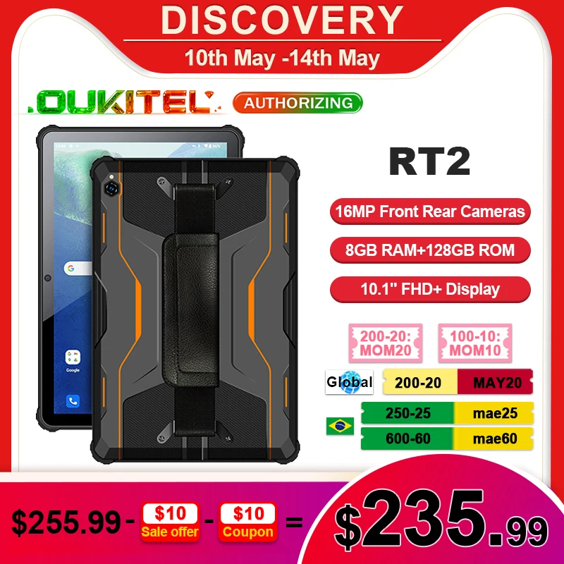 [World Premiere] Oukitel RT2 Rugged Tablet Phone 10.1