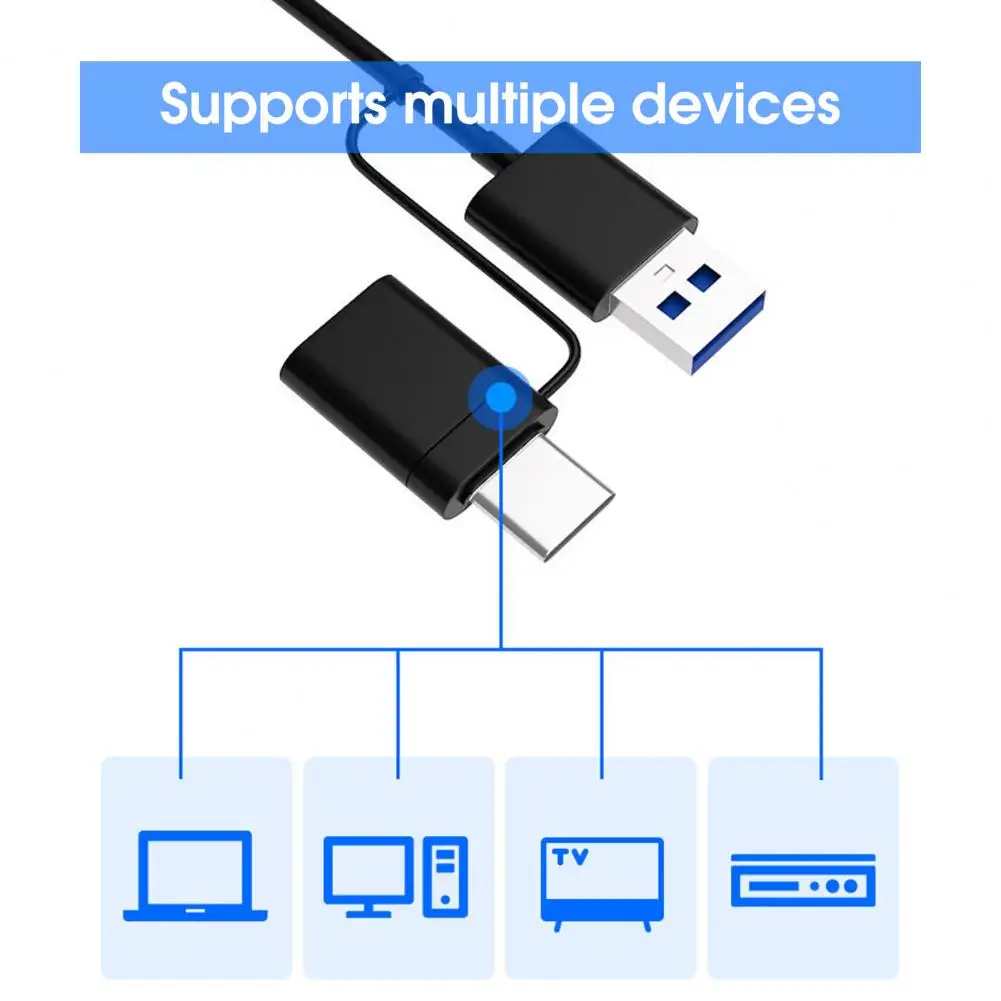 

Expand Storage Plug Play USB 3.0/Type-C to SATA HDD Adapter Convert Cable