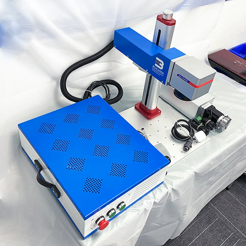 

Color marking JPT 30w fiber laser marking machine mopa
