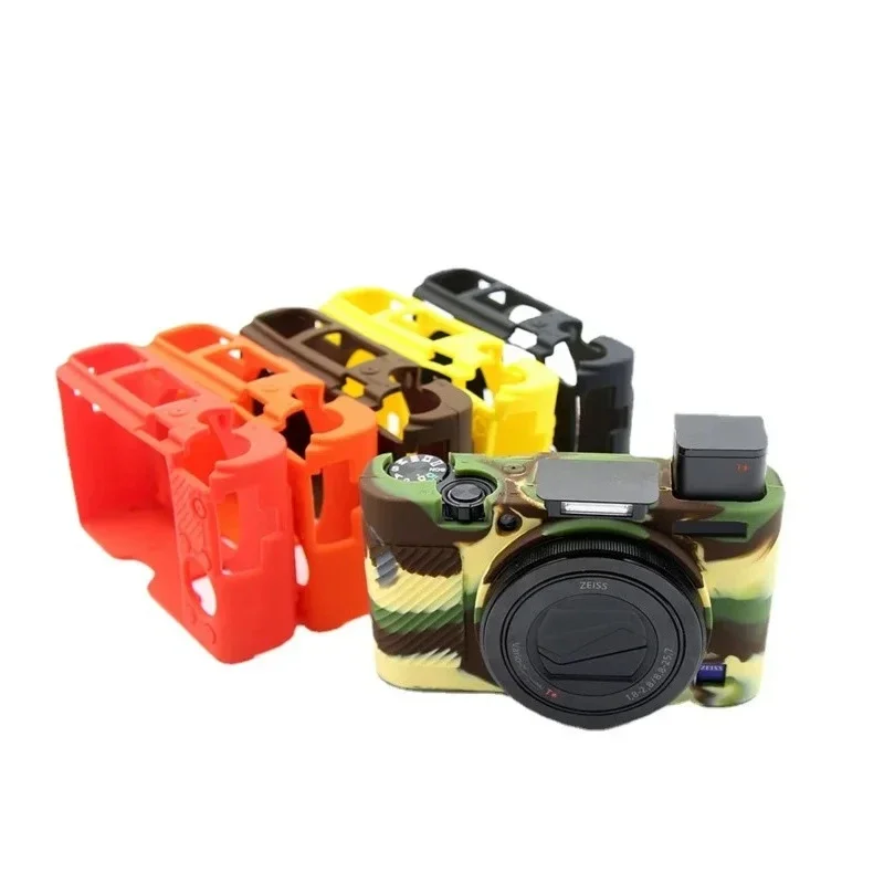 Фото Мягкий силиконовый чехол для камеры Sony RX100III RX100IV RX100 V VI RX100VII, защитный чехол для тела, сумка, чехол для камеры №2