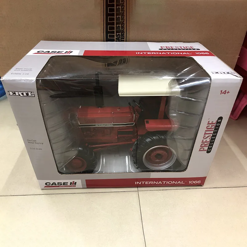 

ERTL 1:16 Case 1066 Tractor Agricultural Machinery Model Alloy Simulation Die-casting Static Car Decoration Gift Vehicle 14747