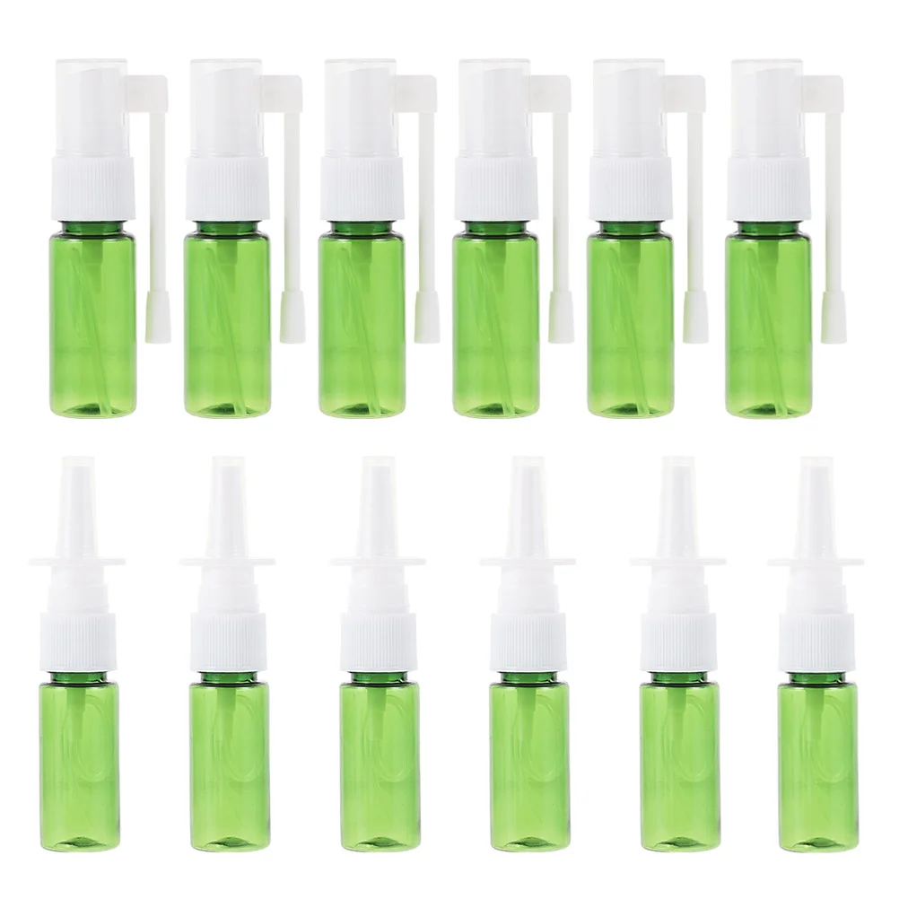 

12pcs Mist Nose Заправляемый спрей 15ML пластиковая фотография