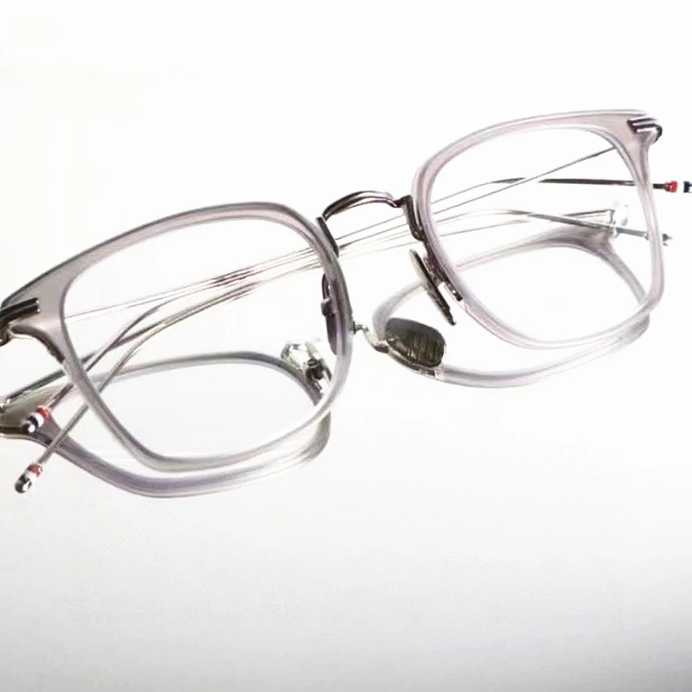 

High Quality Vintage Round Brand Design Glasses Frames Men Eyeglasses Women TBX905 Eyewear Titanium Acetate Optical Reading lens