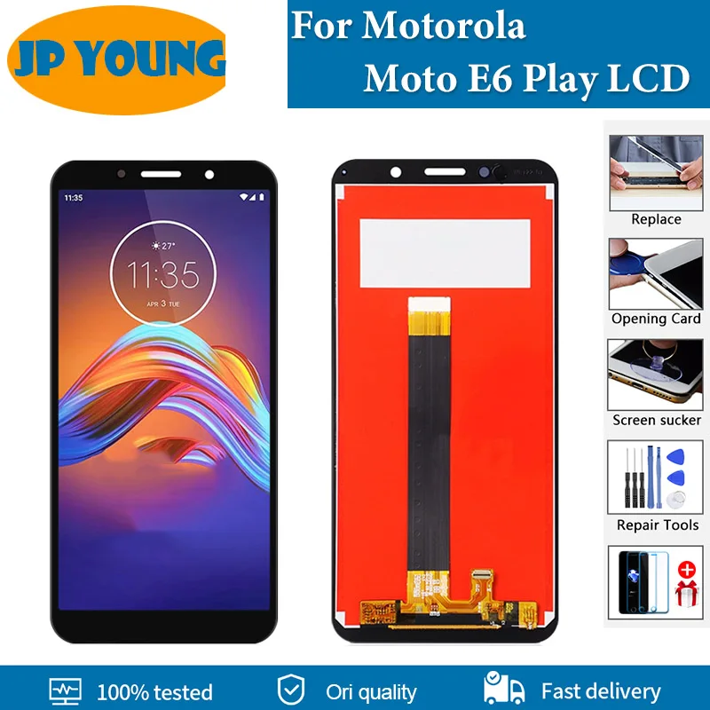 5 &quotОригинальный ЖК-дисплей для Motorola Moto E6 Play XT2029 XT2029-1 сенсорный экран дигитайзер