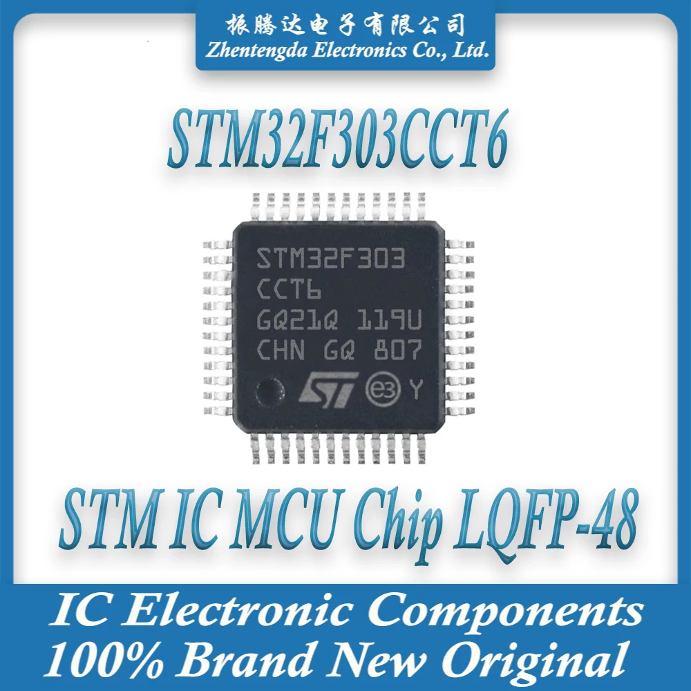 STM32F303CCT6 STM32F303CC STM32F303C STM32F303 STM32F STM32 STM IC MCU Chip LQFP-48