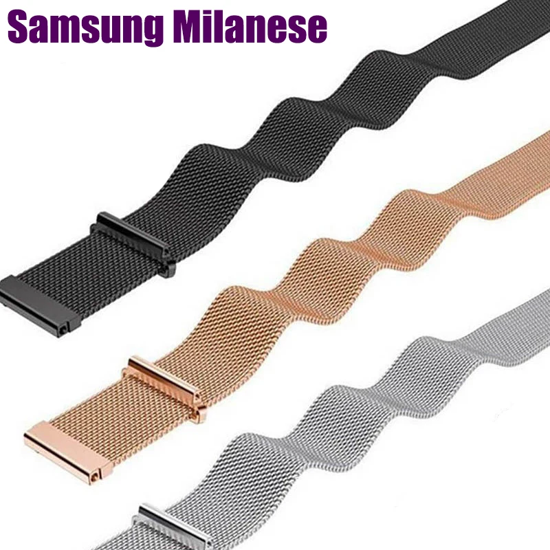 

Magnetic loop for Samsung Galaxy watch 4 44mm 40mm Active 2 45mm Amazfit gts 2 3 Bip 20mm 22mm Samsung Galaxy Watch 46mm 42mm