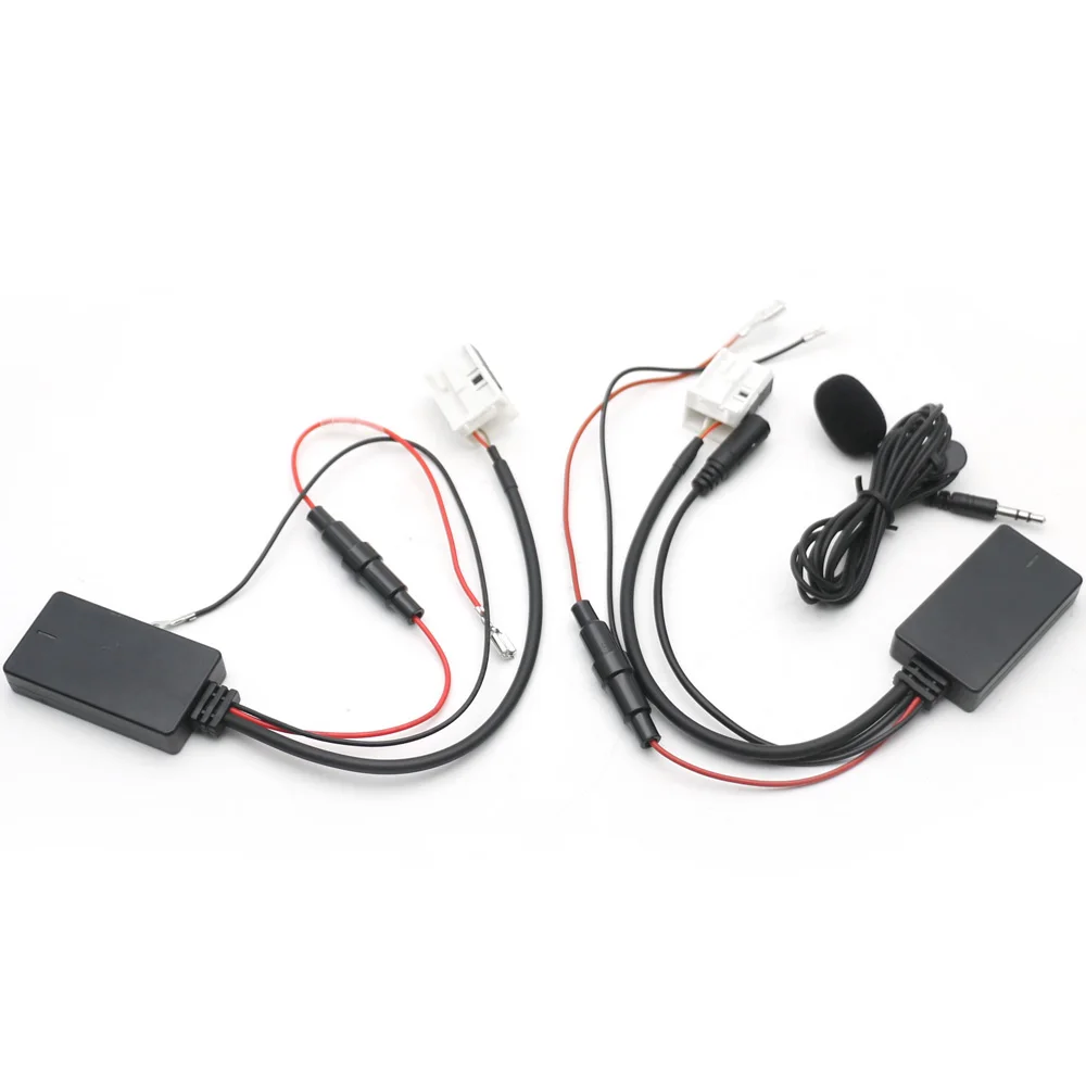 Новый автомобильный Bluetooth-комплект Aux-кабель беспроводной аудио-кабель микрофон
