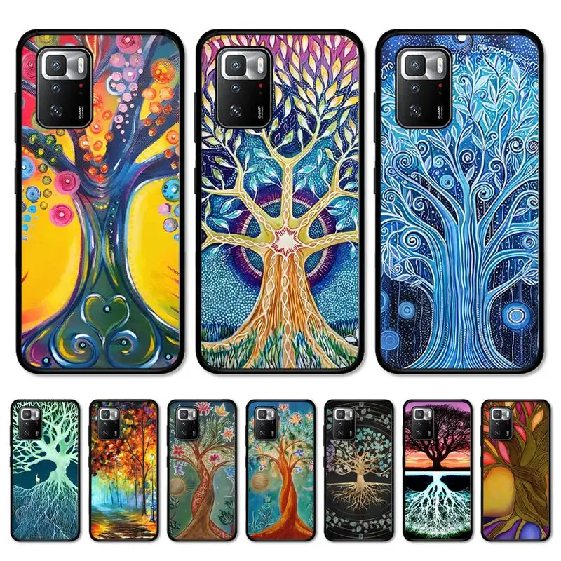 

Tree of Life Phone Case for Redmi Note 8 7 9 4 6 pro max T X 5A 3 10 lite pro