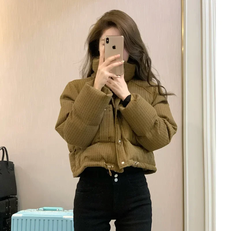 TFETTERS 2024 новое короткое пальто женское корейское свободное пальто-пуховик в стиле