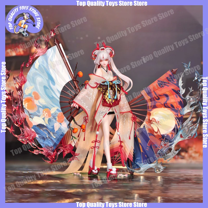 

In Stock Original 1/7 Wings Inc Netease Onmyoji Shiranui Night Fire Departs Song Ver Action Figure Doll Collection Kid Gifts