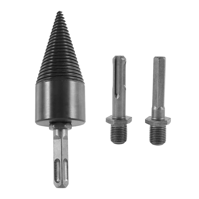 

Wood Splitter Firewood Drill Bit, Screw Cone Driver Log Splitter High Tool Woodworking Tools For Electric Drill (42Mm)