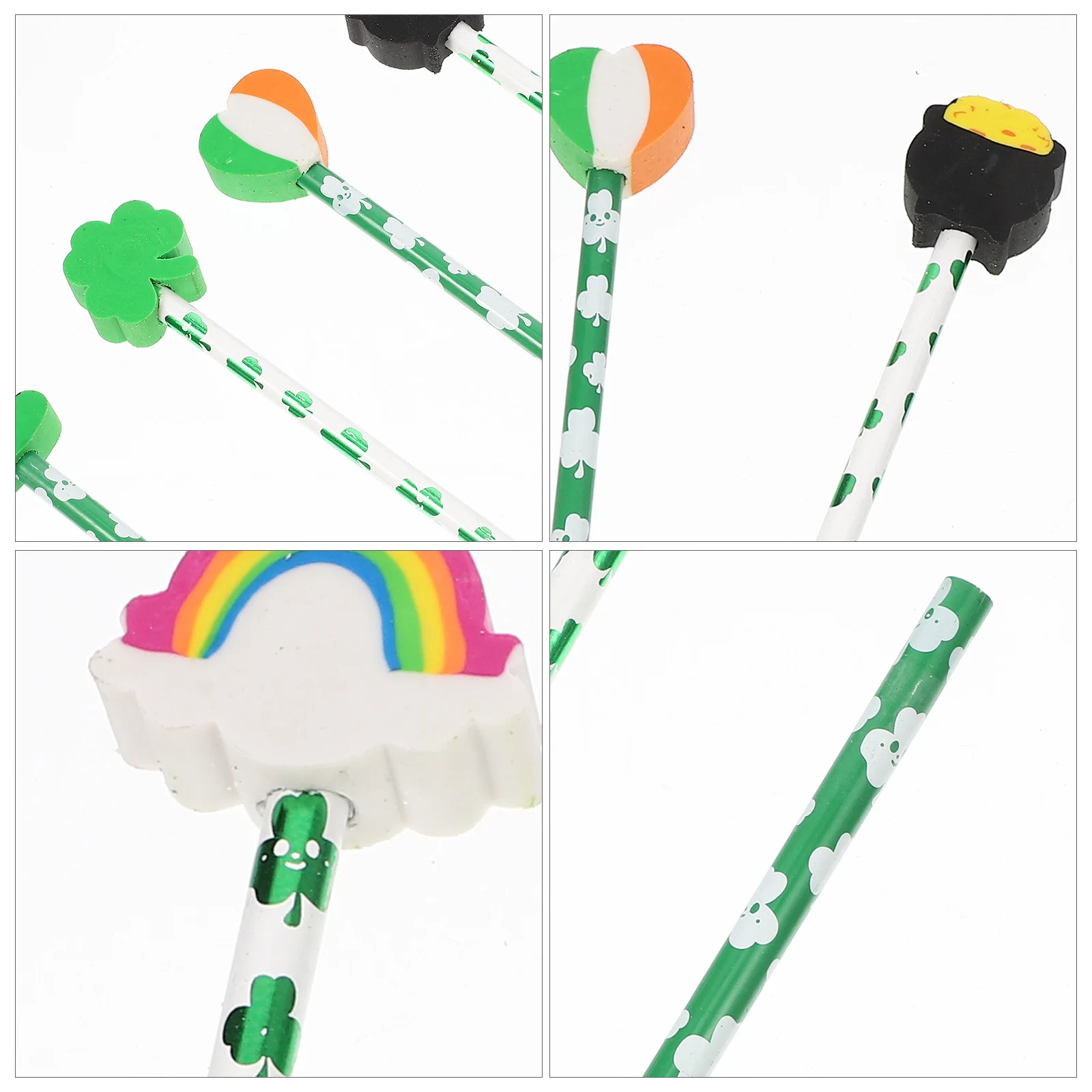 

12 Pcs Wooden Pole Student Color Pencils Kids Lucky Multifunction Sketch