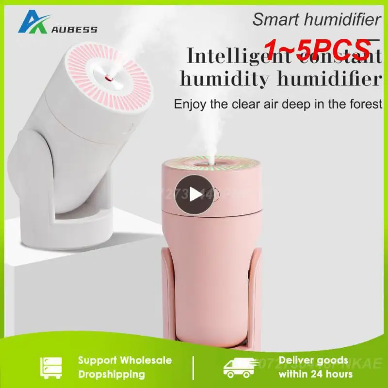 

1~5PCS Wireless Air Humidifier Diffuser Portable USB Ultrasonic Humidifiers Home 1200mAh Battery Rechargeable humidificador Mist