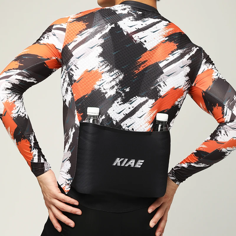 Велосипедная одежда KIAE с длинными рукавами для мужчин дышащий солнцезащитный