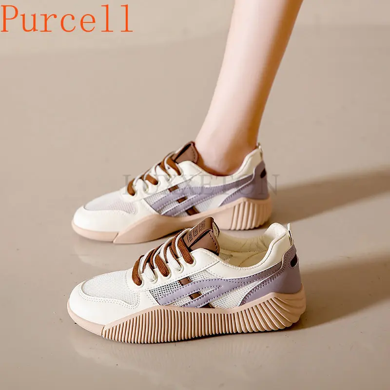 Women's casual sports shoes spring and autumn vulcanized shoes hiking shoes